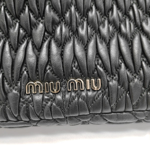 Crystal Lambskin Black