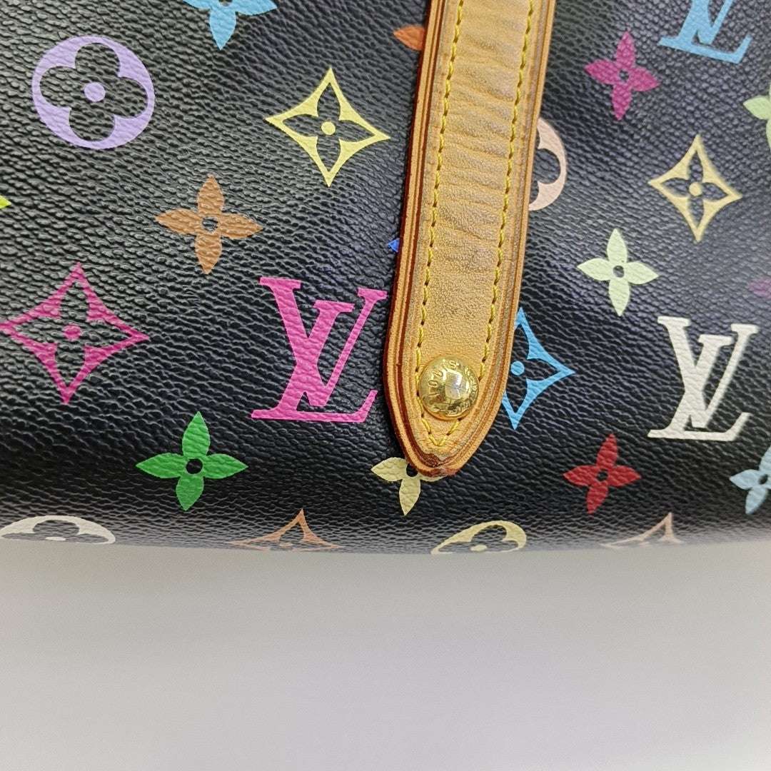 LV × TM AURELIA Monogram Coated Canvas Black