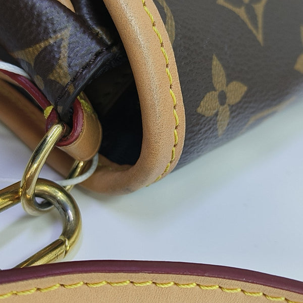 DIANE Monogram Coated Canvas Brown