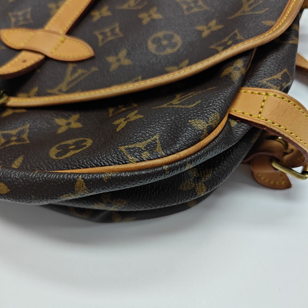 MARNE Monogram Coated Canvas Brown