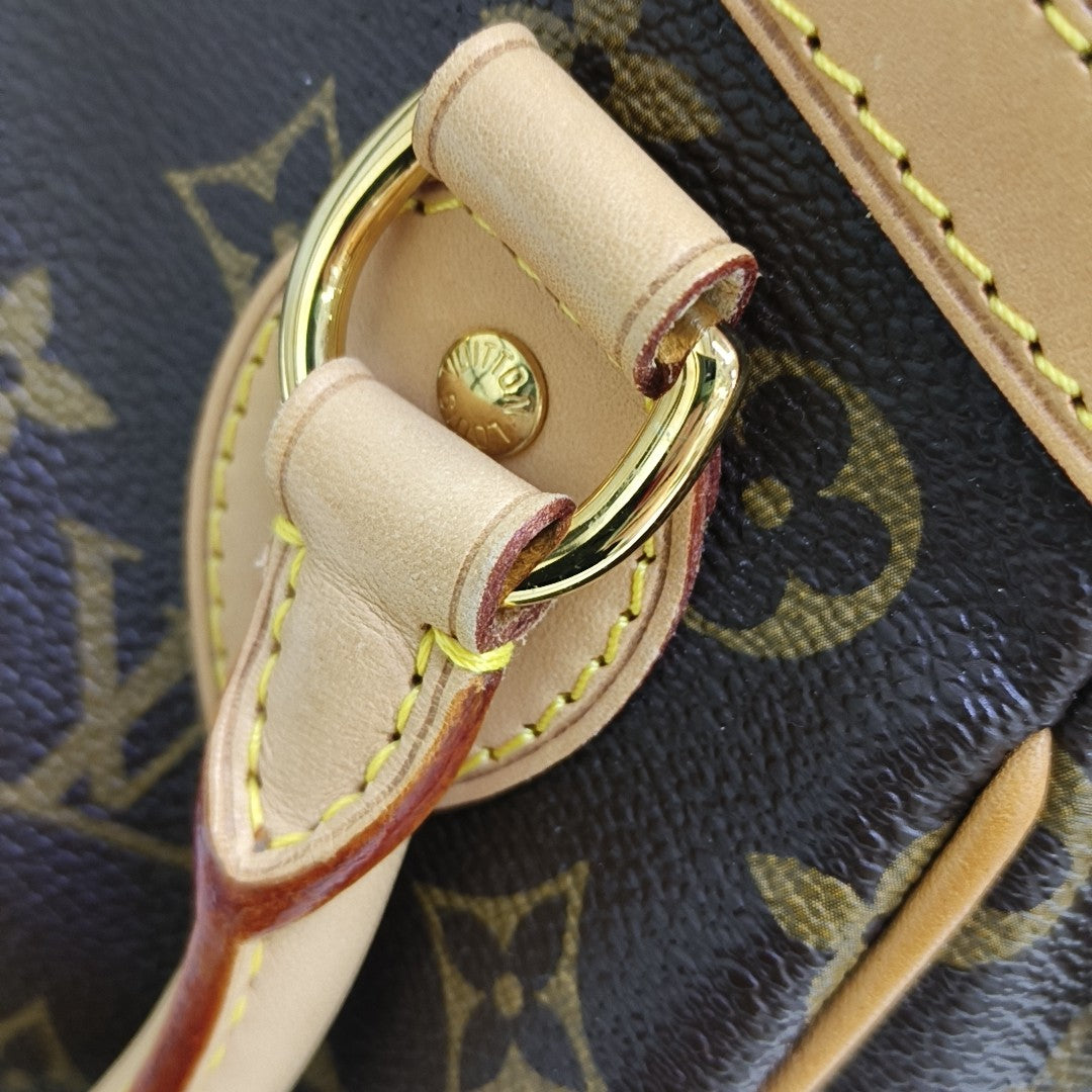 TIVOLI PM Monogram Coated Canvas Brown