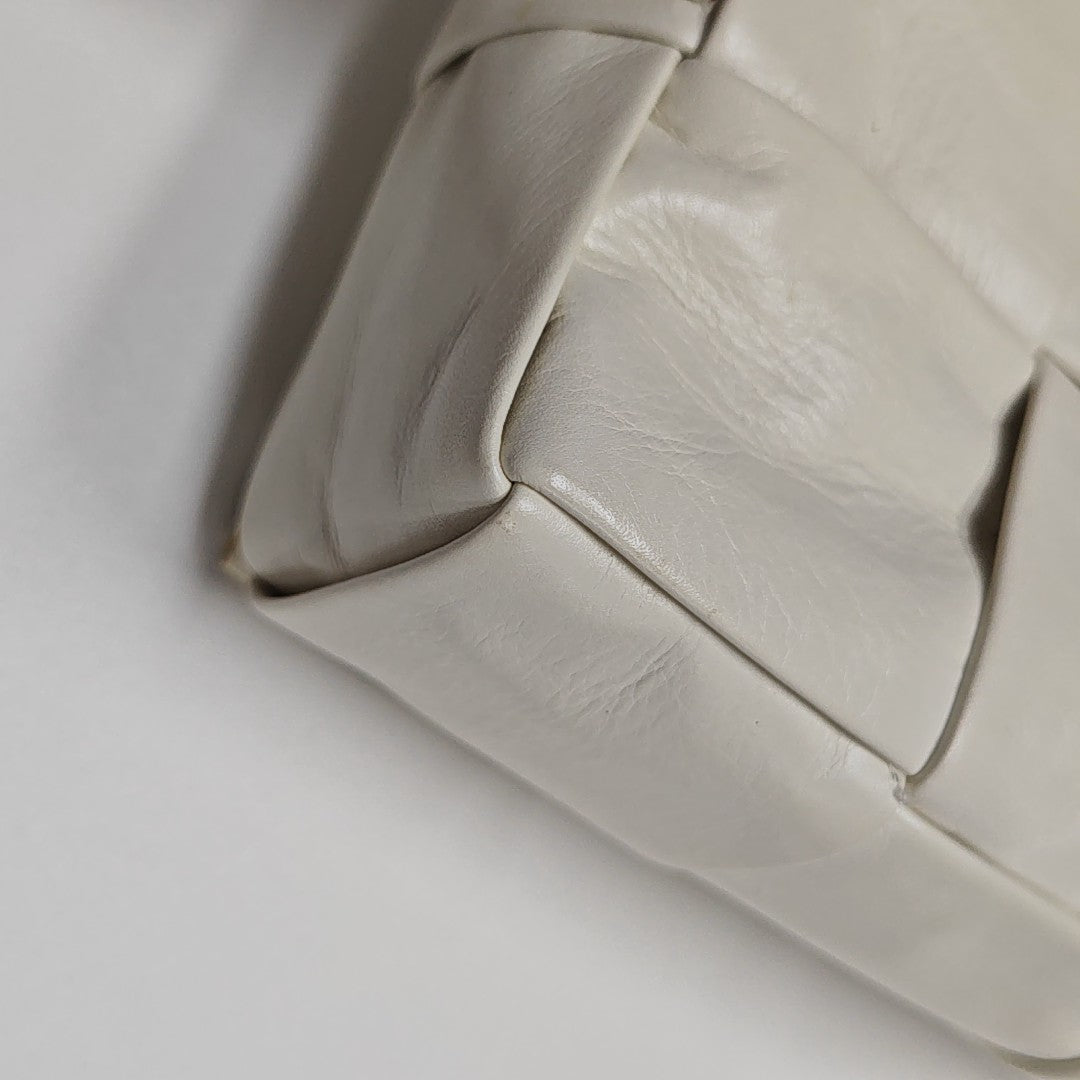 Cassette Small Calfskin White