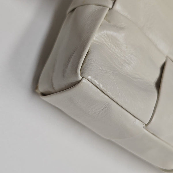 Cassette Small Calfskin White