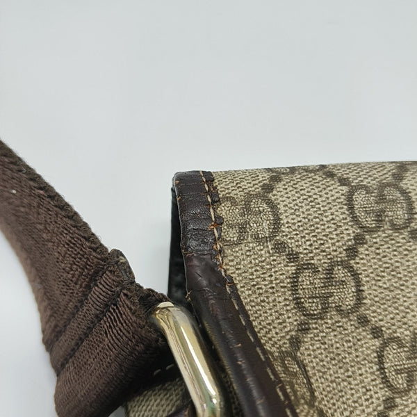 GG Imprime Monogram Coated Canvas Brown