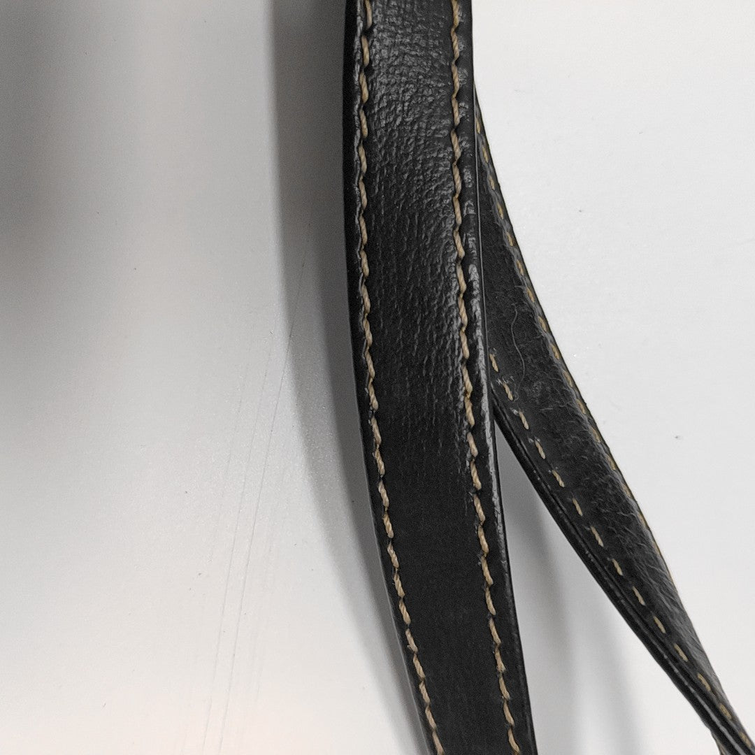 Calfskin Shoulder Bag Brown