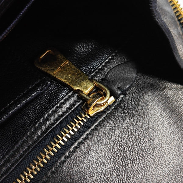 Lambskin Tote Bag Multicolor
