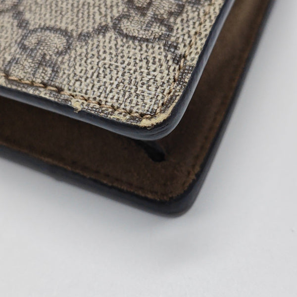 Dionysus Super Mini Monogram Coated Canvas Beige