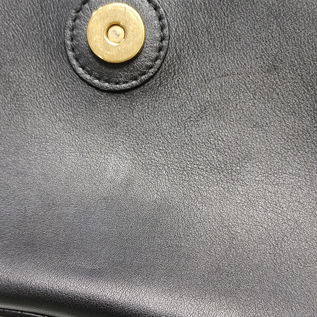 Downtown Small Calfskin Black