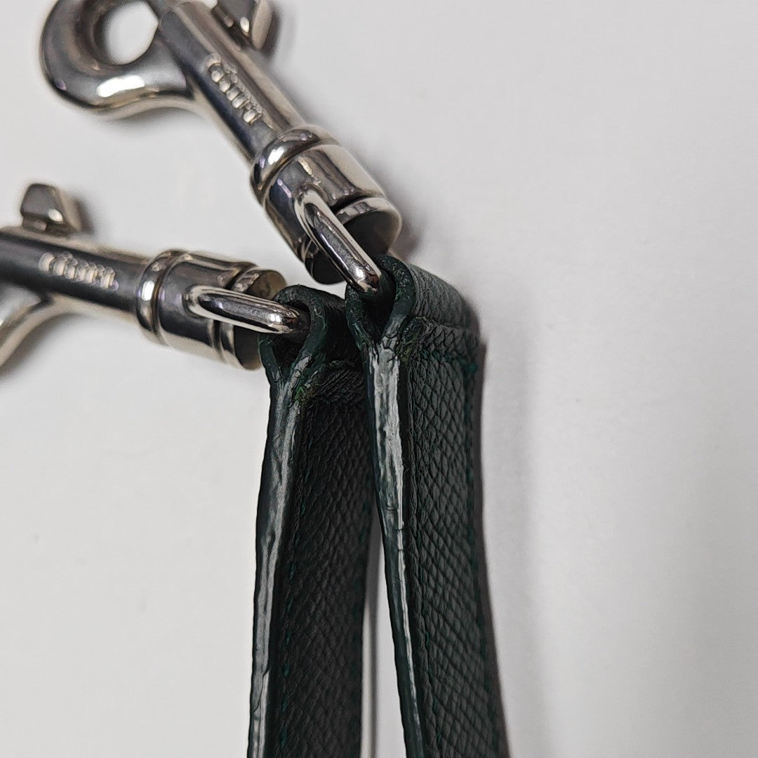 BELT Mini Calfskin Green