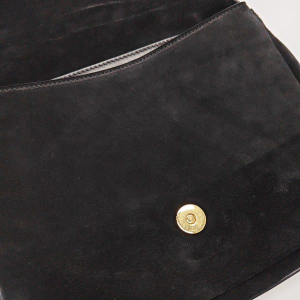Arli Medium Suede Black