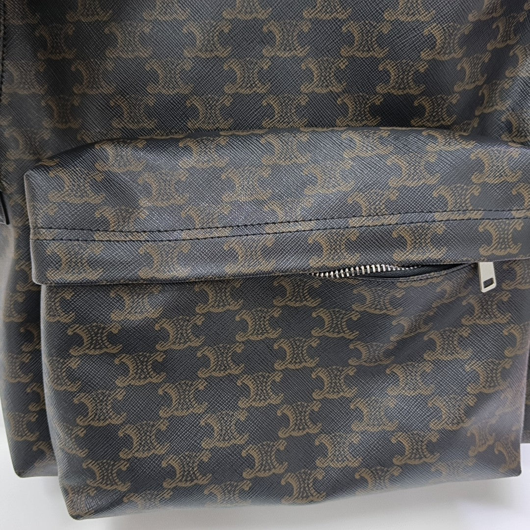 TRIOMPHE CANVAS Medium Coated Canvas Black