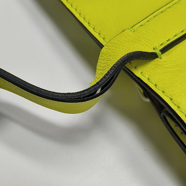 Rockstud Calfskin Yellow