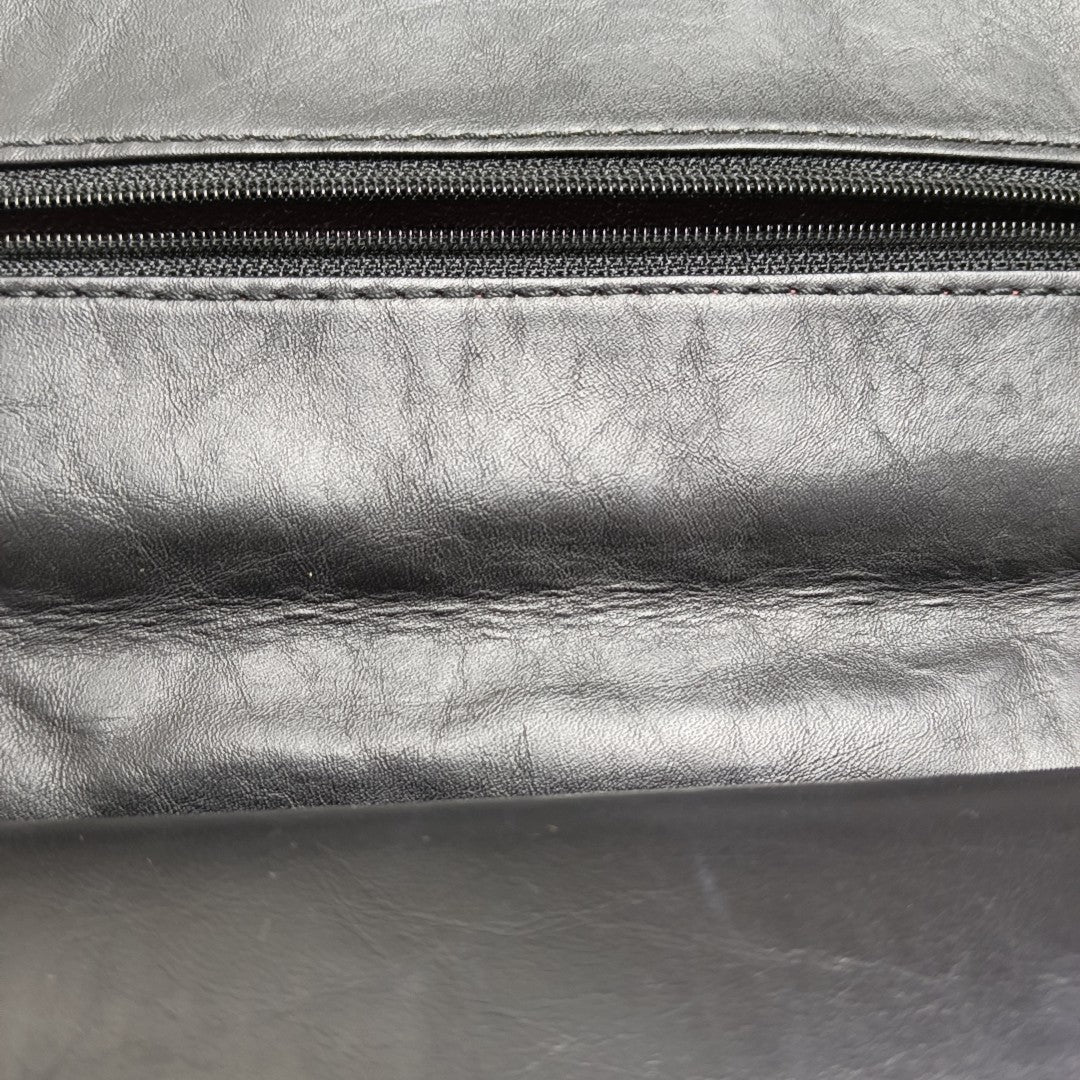 2.55 225 Quilted Calfskin Black
