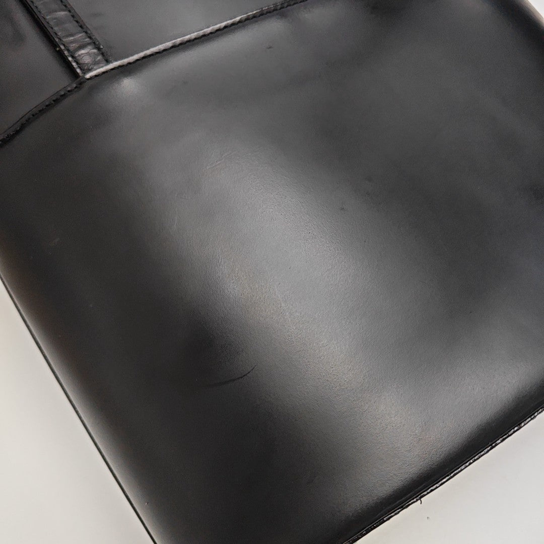 Calfskin Tote Bag Black
