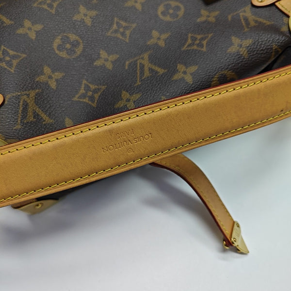 SIDE TRUNK MM Monogram Coated Canvas Brown