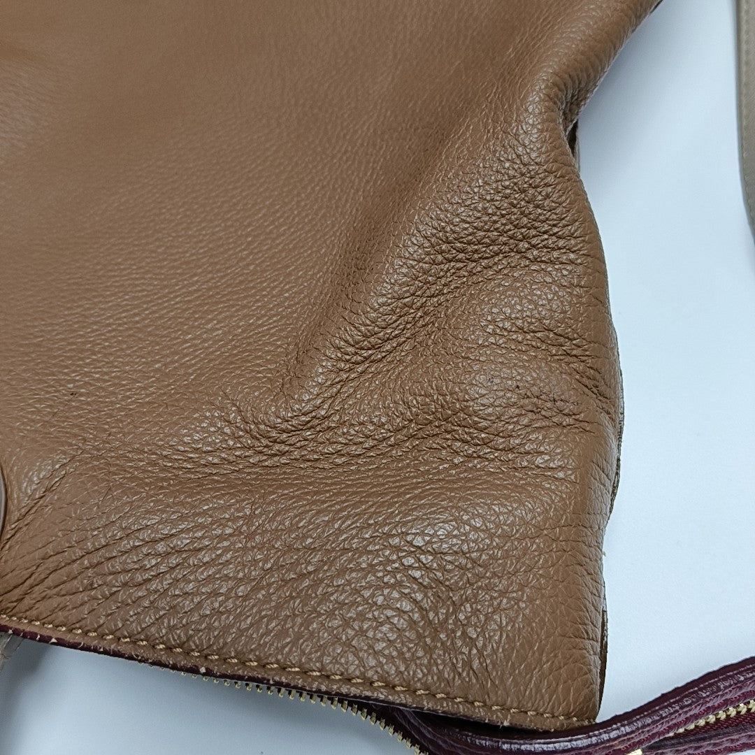 Calfskin Tote Bag Brown