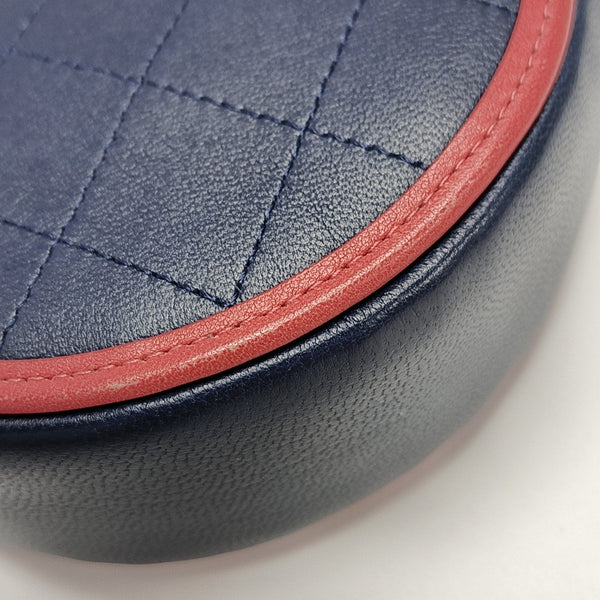 Quilted Lambskin Blue