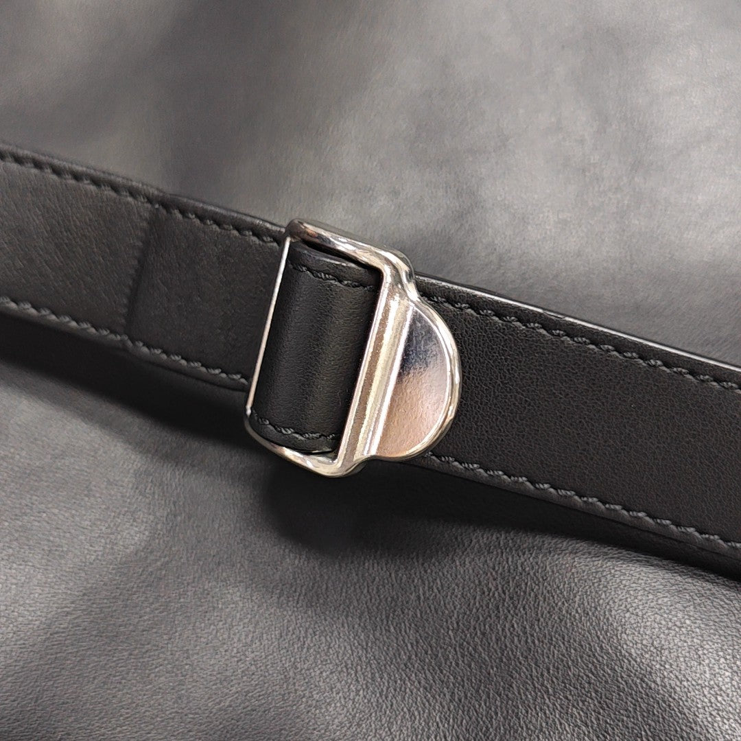 Calfskin Backpack Black