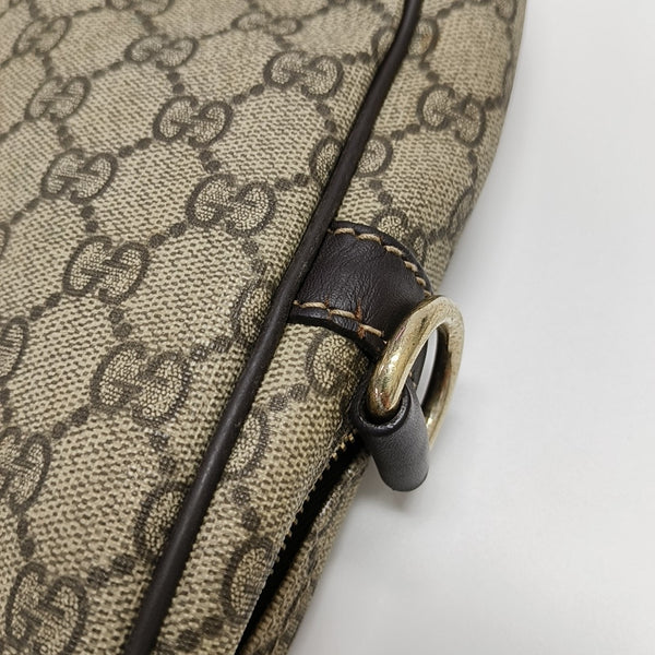 Monogram Coated Canvas Top Handle Bag Beige