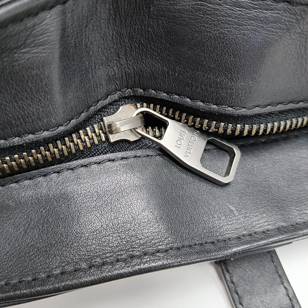 TADAO PM Damier Graphite Calfskin Black