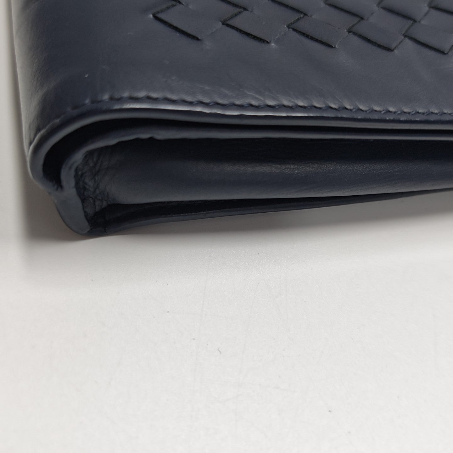 Calfskin Clutch Blue