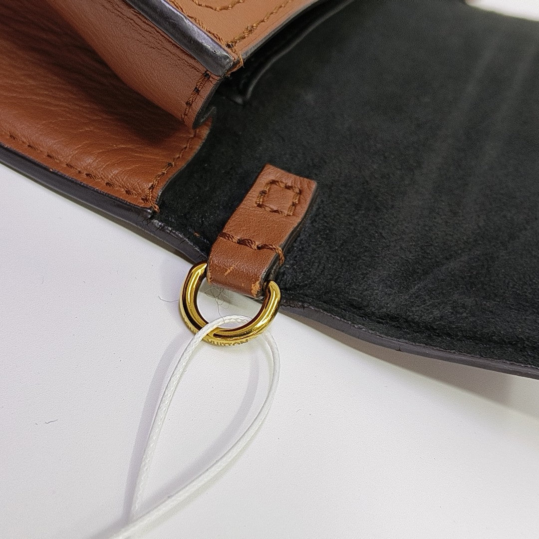 DAUPHINE WOC Monogram Coated Canvas Brown