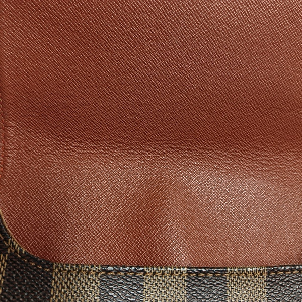 MUSETTE TANGO Damier Ebene Coated Canvas Brown