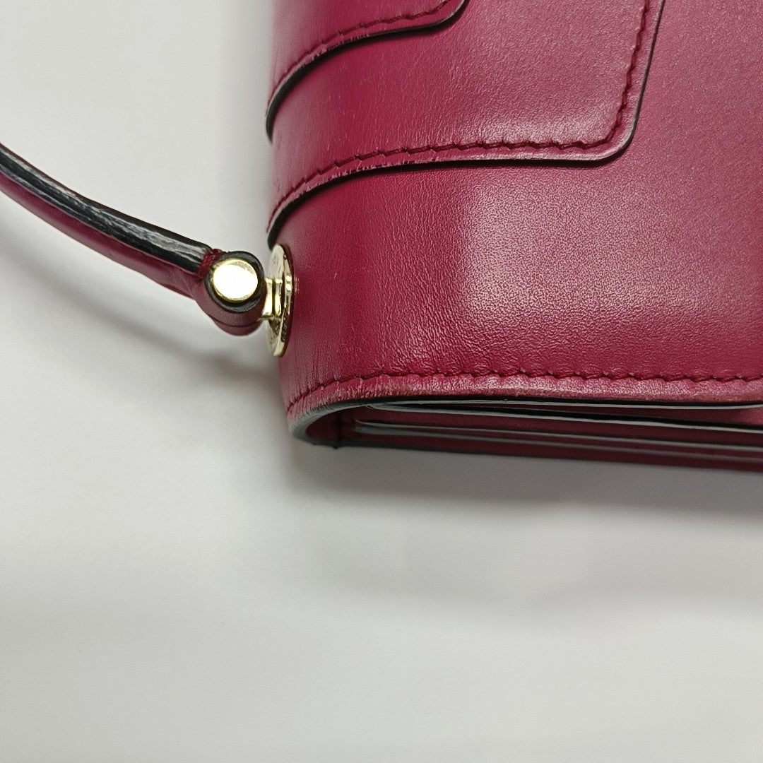 SERPENTI FOREVER Piel de becerro acolchada pequeña rojo
