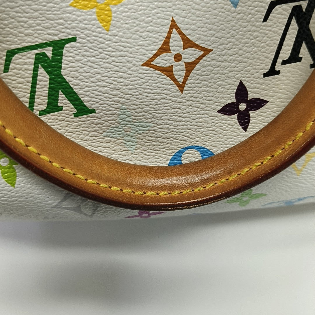 SPEEDY 30 Monogram Coated Canvas White
