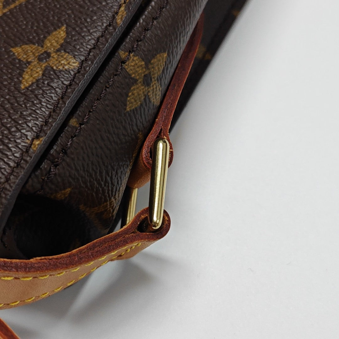 SAINT CLOUD GM Monogram Coated Canvas Brown