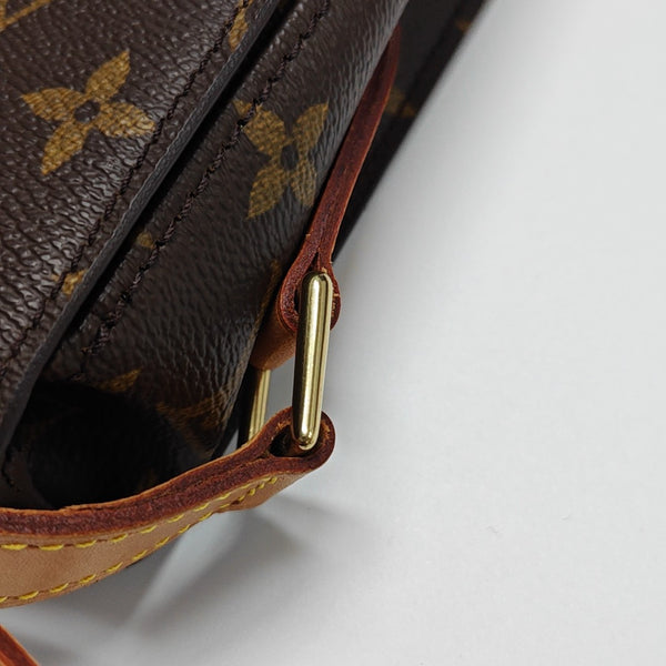 SAINT CLOUD GM Monogram Coated Canvas Brown