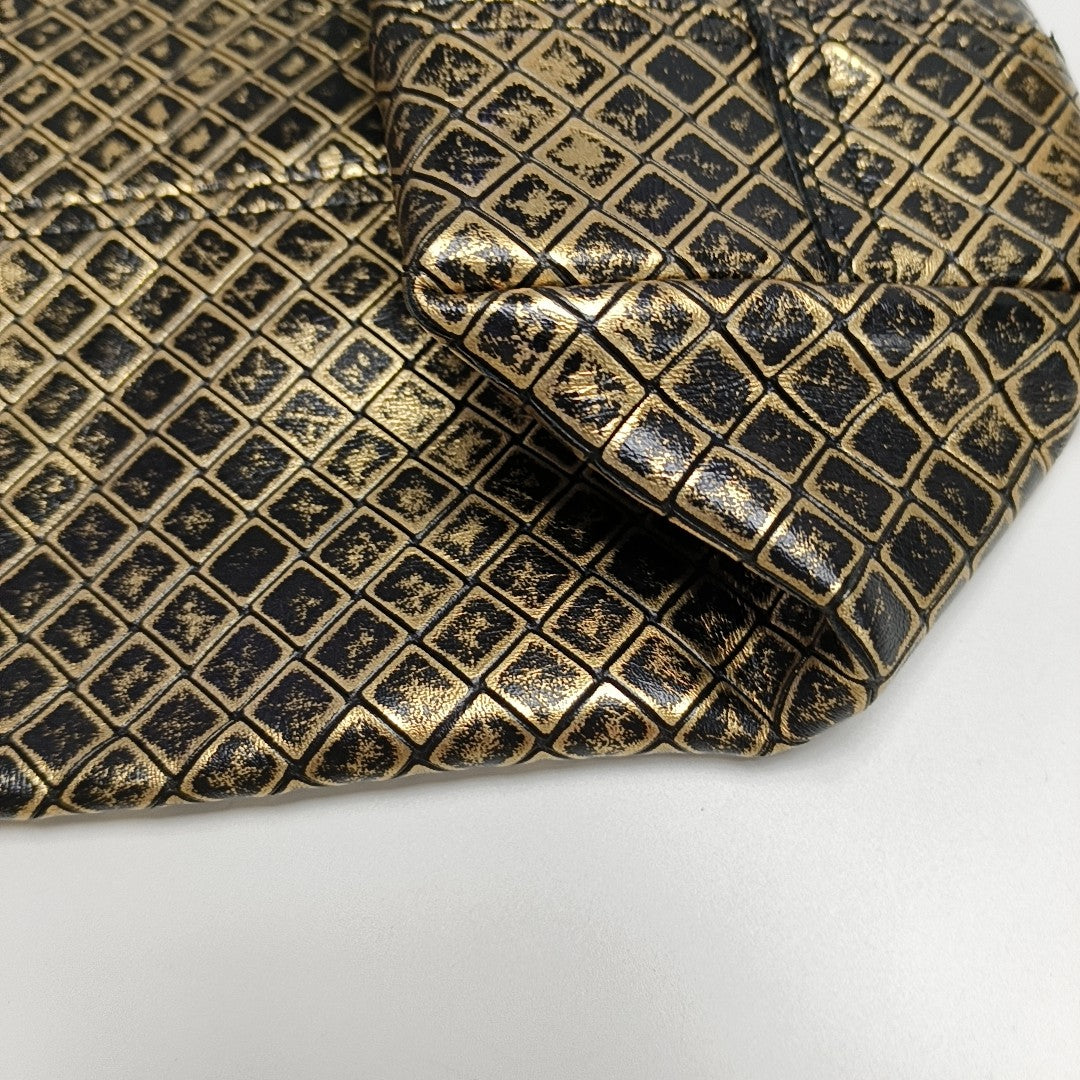 Calfskin Tote Bag Gold