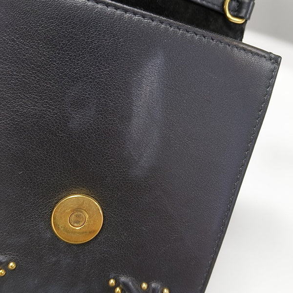 Diorama Calfskin Black