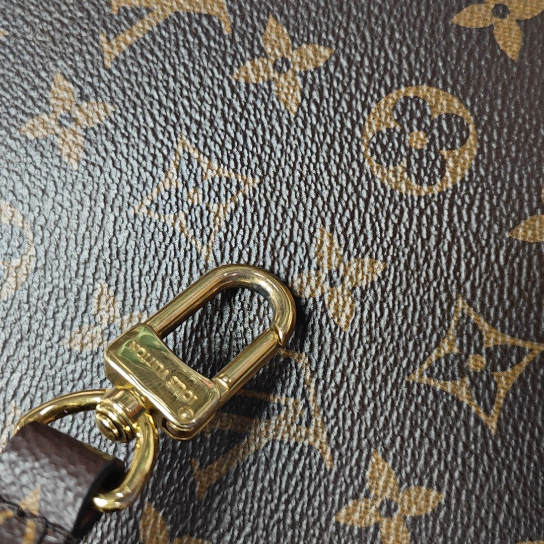 MARIGNAN Monogram Coated Canvas Brown