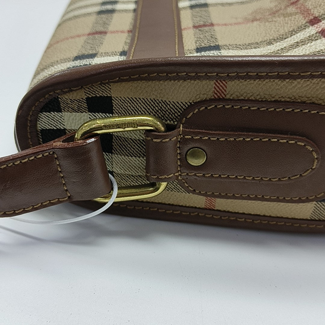 Coated Canvas Shoulder Bag Multicolor