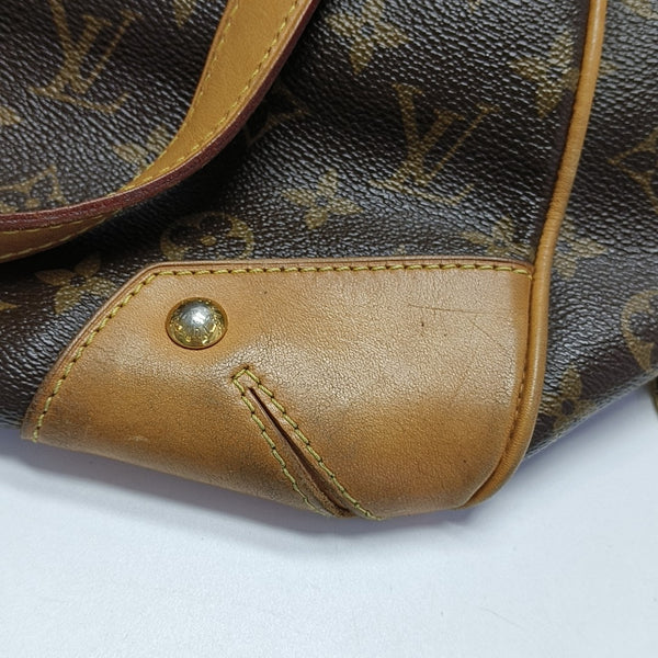 RETIRO GM Monogram Coated Canvas Brown