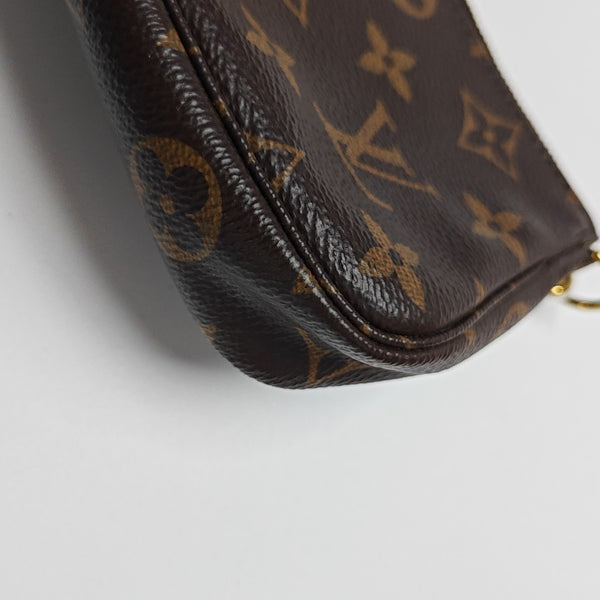 ACCESSOIRES Mini Monogram Coated Canvas Brown