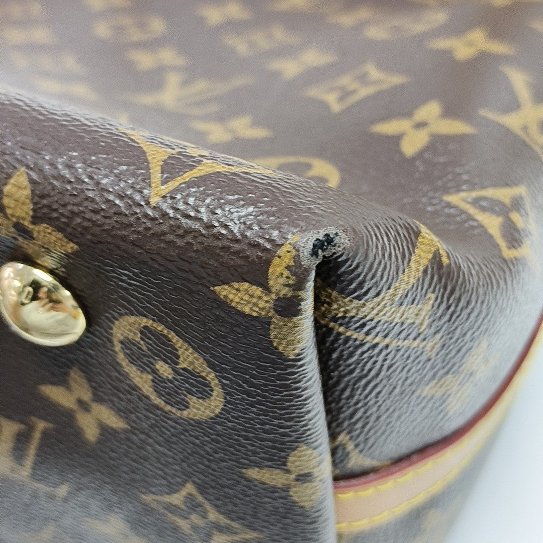 CARRYALL PM Monogram Coated Canvas Brown