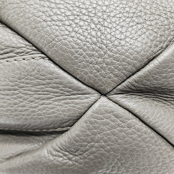 Greenwich Hobo Bag Calfskin Gray