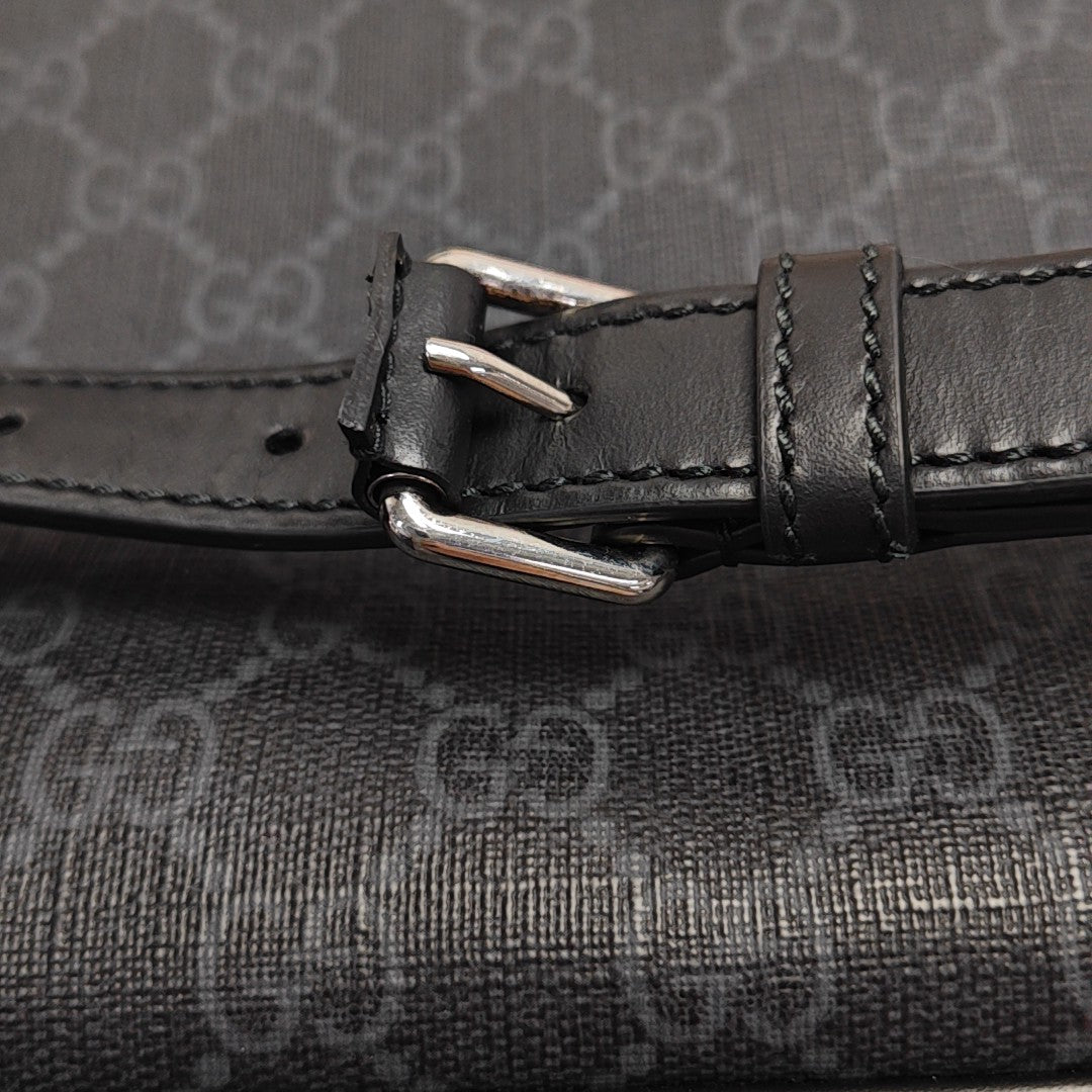 Monogram Coated Canvas Black