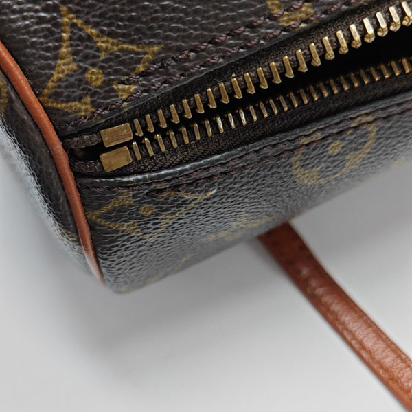 PAPILLON 26 Monogram Coated Canvas Brown