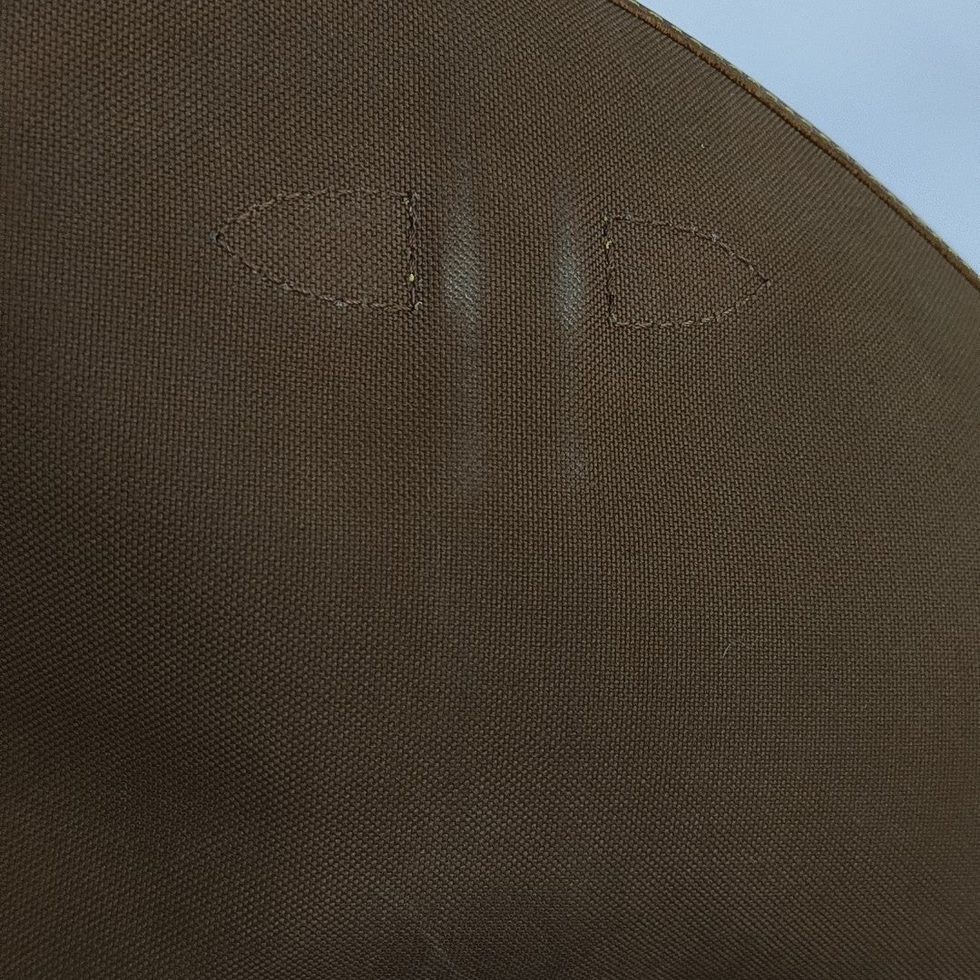 SAUMUR Monogram Coated Canvas Brown