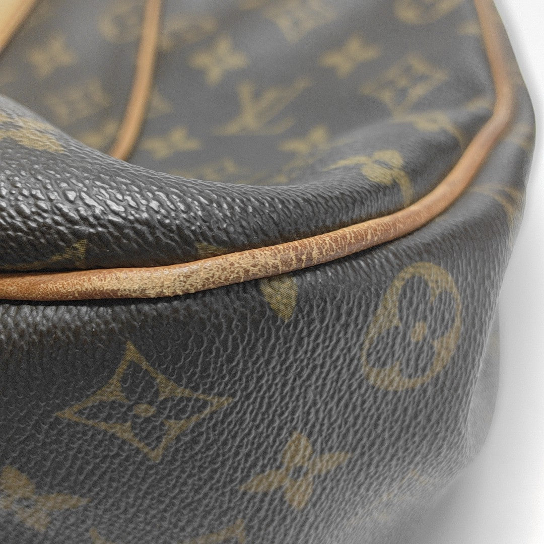 GALLIERA Monogram Coated Canvas Brown
