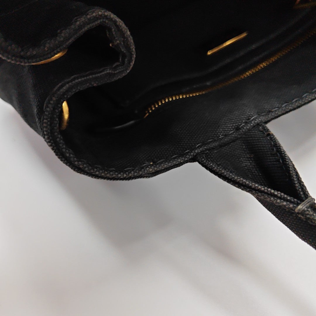 Denim Canvas Black