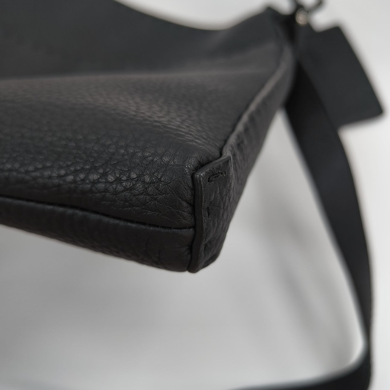 Calfskin Shoulder Bag Black