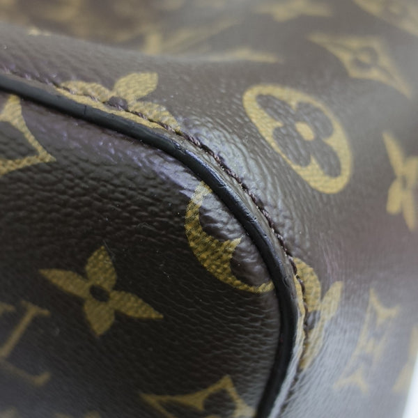 NÉONOÉ MM Monogram Coated Canvas Brown