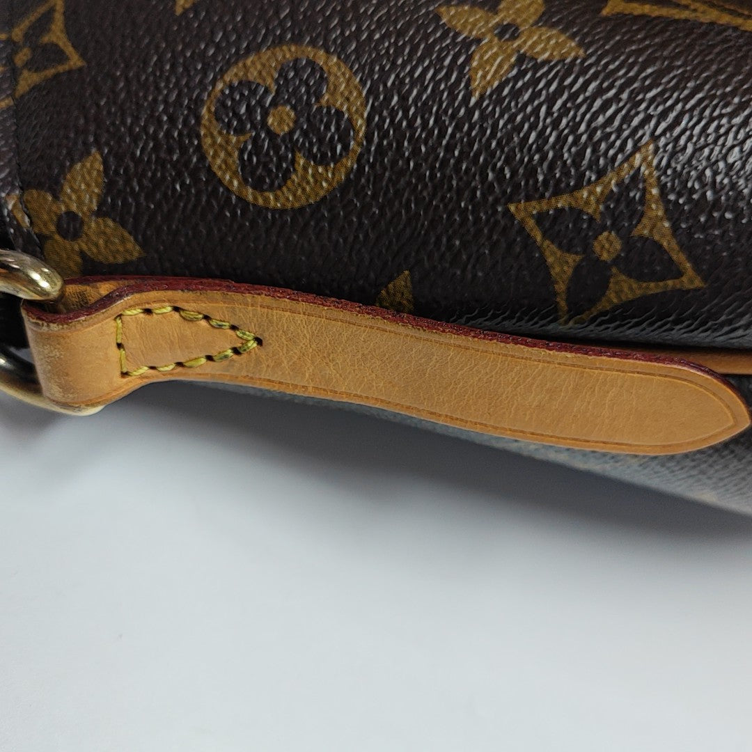 TURENNE MM Monogram Coated Canvas Brown
