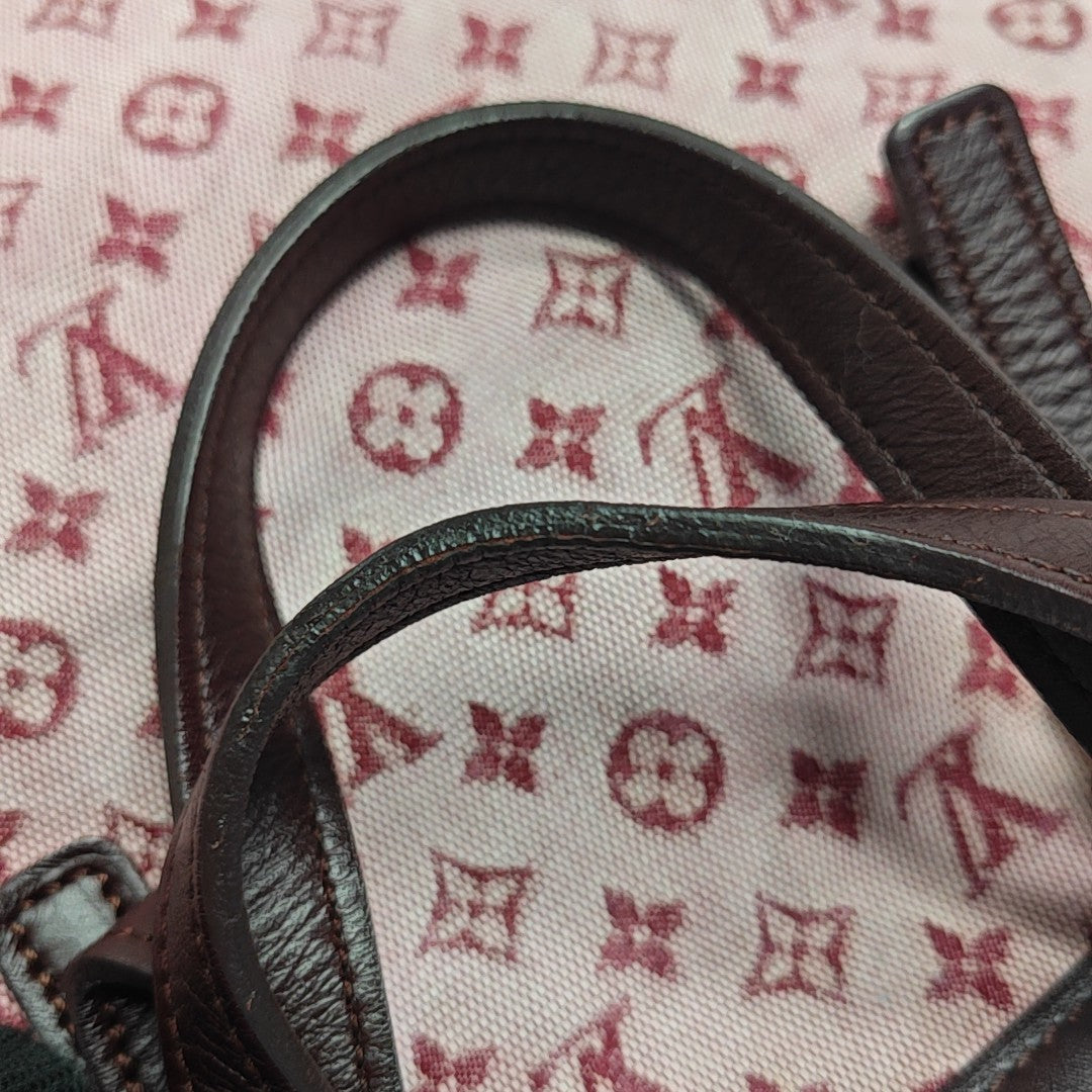 FRANCOISE Mini Monogram Canvas Red