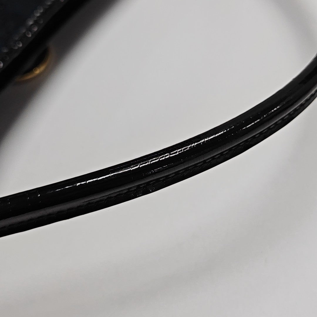 D-Ring Monogram Canvas Black