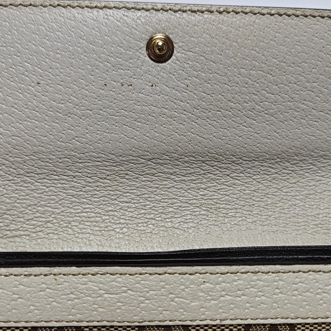 Monogram Canvas Wallet Brown